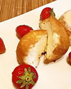 Порционные запеканки из простокваши