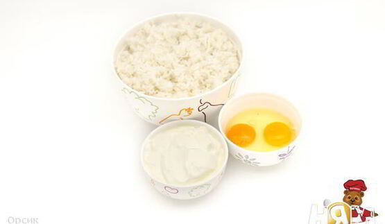 рисовая запеканка с индейкой в мультиварке