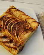 Творожная запеканка с яблоками