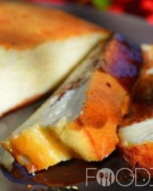 Творожная запеканка со сгущенкой