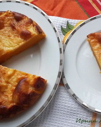 Рецепт творожно-тыквенной запеканка с пряностями