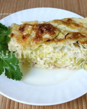 Запеканка из кабачков