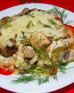 Запеканка из курицы с картофелем