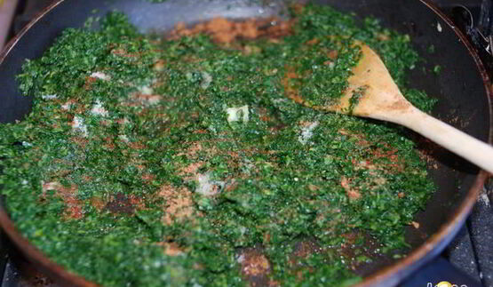 запеканка из рыбы и шпината