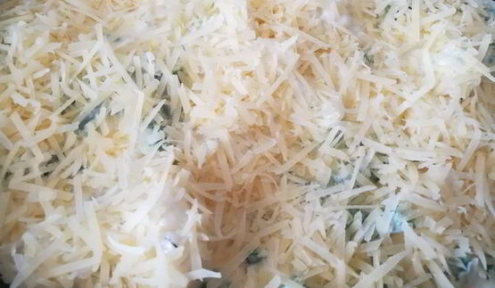 запеканка из цветной капусты и стручковой фасоли