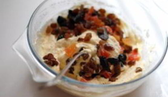 запеканка из творога с сухофруктами