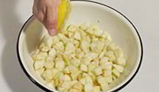 запеканка из тыквы и яблок