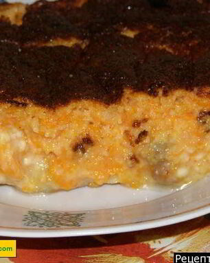 Запеканка из тыквы на манной каше