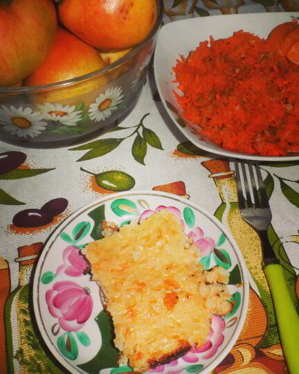 Рецепт запеканки из тыквы