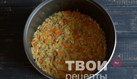 запеканка с фаршем в мультиварке