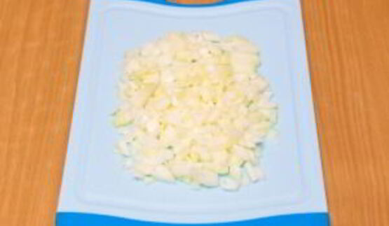 запеканка с куриным филе, грибами и картофельным пюре