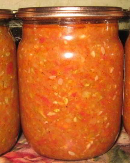 Рецепт аджики иза кабачкова с яблоками