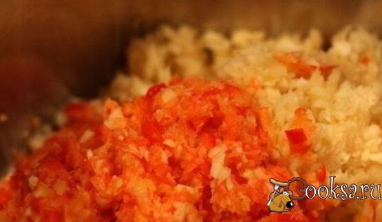 аджика из перца и помидор на зиму