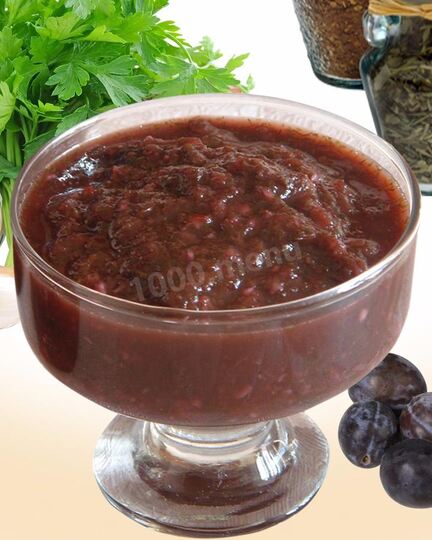 Рецепт аджики из слив классическая
