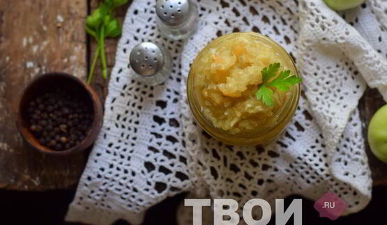 аджика из зеленых помидор