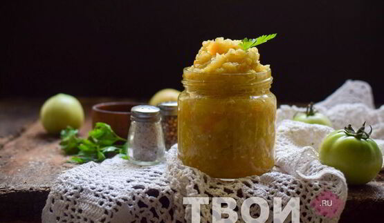 аджика из зеленых помидор