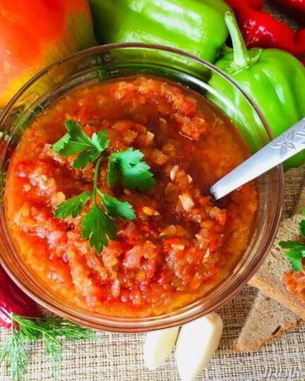 Рецепт аджики мягкой