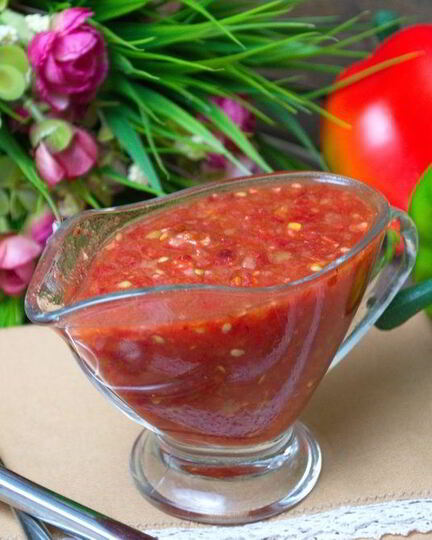 Рецепт аджики на зиму без яблок