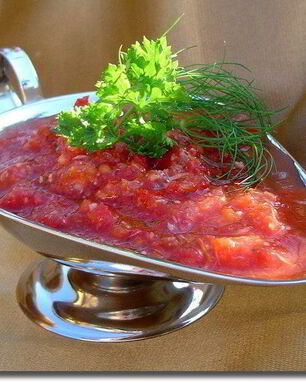 Аджика с хреном без тепловой обработки