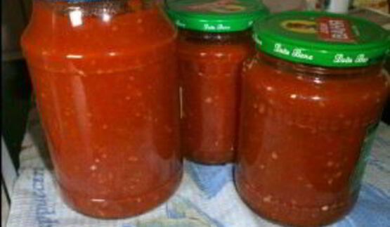 аджика с хреном и помидорами