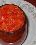 Аджика с морковью и перцем