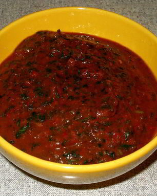 Аджика с томатной пастой