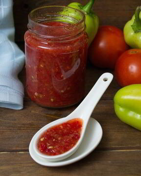 Аджика сладкая на зиму