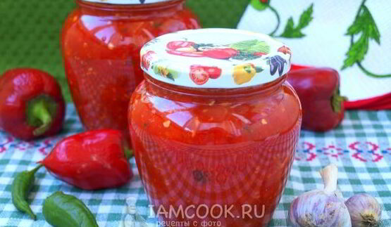 аджика сырая из красного перца
