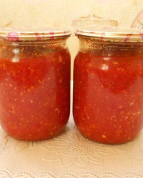 Аджика украинская на зиму