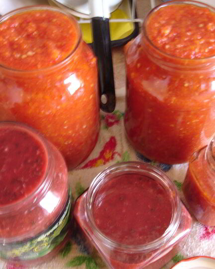 Рецепт домашней аджики