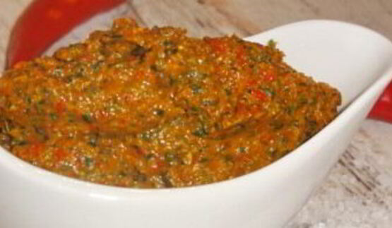 грузинская аджика с орехами на зиму