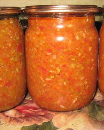 Рецепт консервированной аджики на зиму