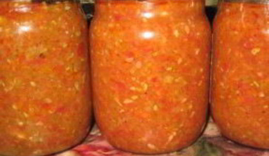 консервированная аджика на зиму