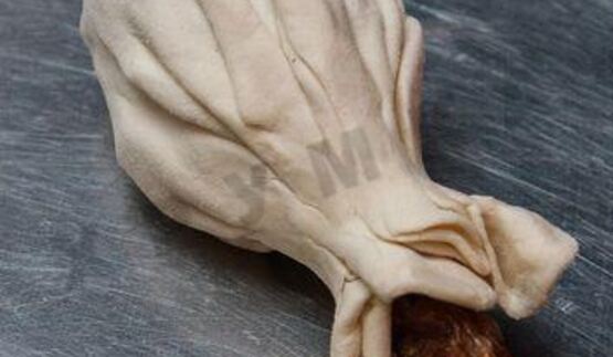 куриные голени с аджикой в слоеном тесте