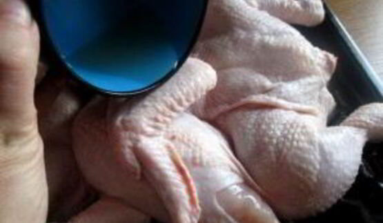 курица в духовке с аджикой