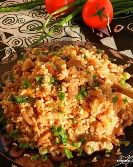 Рецепт плова таджикского