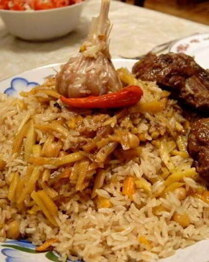 Рецепт таджикского плова