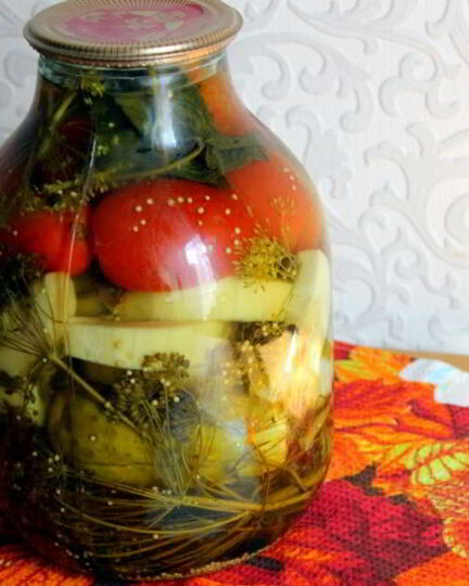 Рецепт ассорти из овощей на зиму