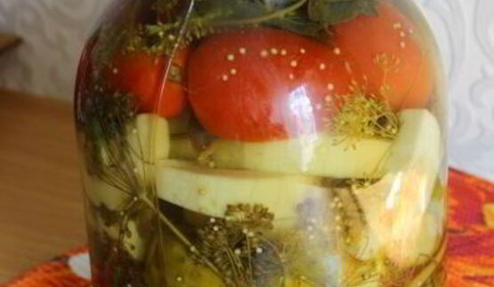 ассорти из овощей на зиму