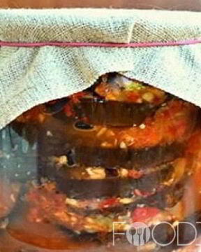 Баклажаны по-грузински на зиму