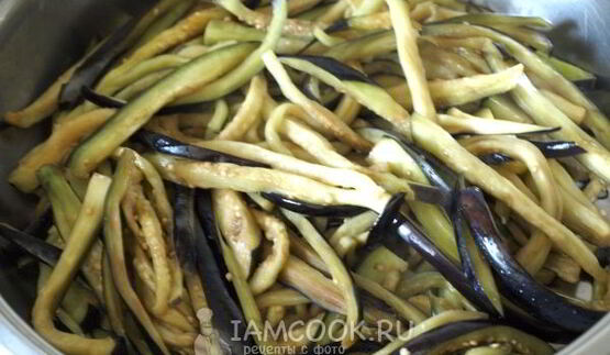 баклажаны по-корейски на зиму