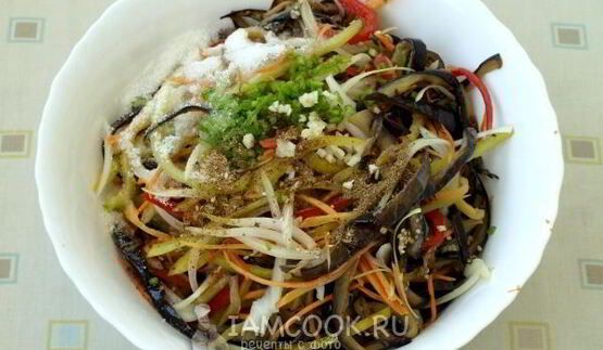 баклажаны по-корейски на зиму