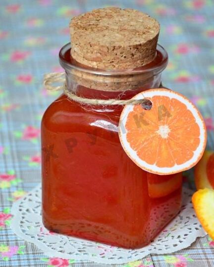 Рецепт апельсинового джема в микроволновке