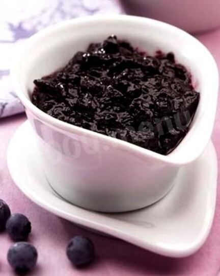 Рецепт черничного джема на зиму