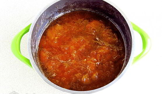 джем из абрикосов в яблочном соке