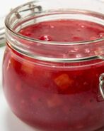 Джем из красной смородины и арбуза