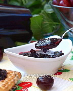 Джем из вишни и шелковицы