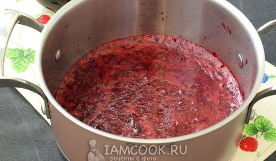 джем из вишни и шелковицы