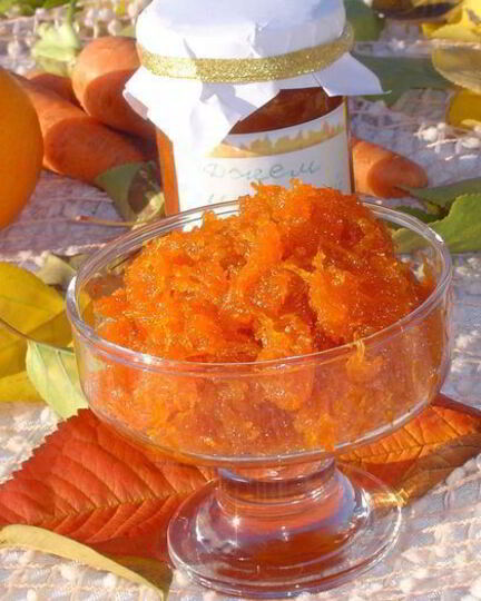 Рецепт джема морковного с апельсиновой ноткой