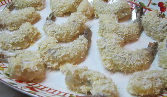 креветки кокосовые с острым джемом